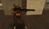 HIPSTER FELINE SKIN GTA Online (normal map) 