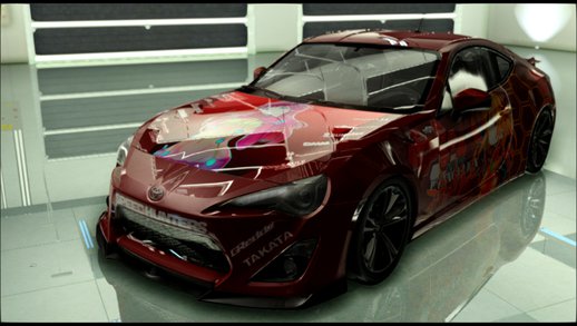 Toyota GT 86 Asuka Langley Itasha 