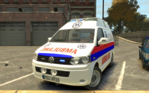 Volkswagen T5 Polish Ambulnce