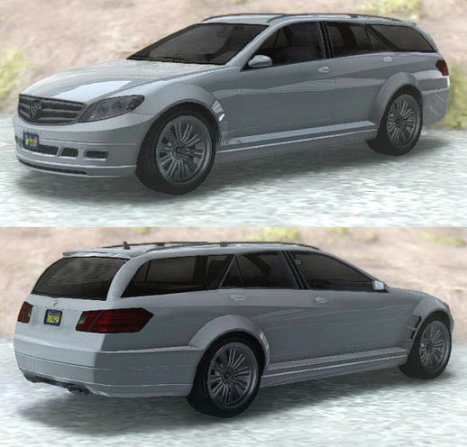 GTA V Benefactor Schafter Wagon