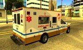 GTA V Vapid Sadler Ambulance