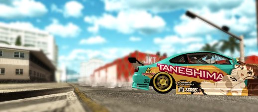 Taneshima Popura NISSAN Silvia S15 Itasha