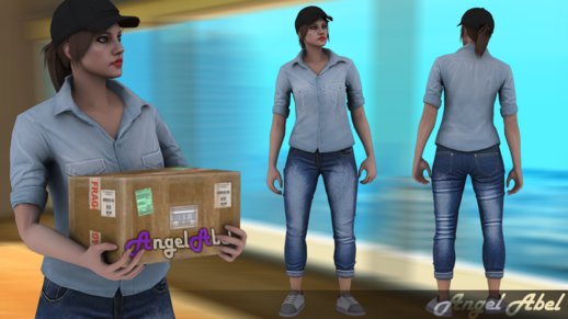 GTA V Online Skin Female - Mail 