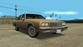 Chevrolet Caprice Brougham 1986 2.1