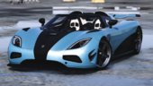 Agera R with door script