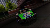 Audi R8 V.1.0 Itasha Yoshino Hermit Date A Live Liberty Walk Performance