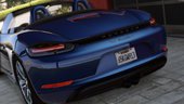 Porsche 718 Boxster S [Add-On / Replace]