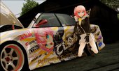 Toyota Chaser Seulbi Lee Itasha Drift