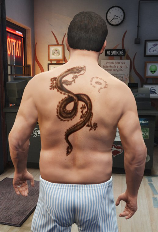 Tattoo Wei Shen (Sleeping Dogs)