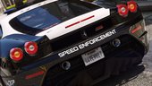 Ferrari F430 Scuderia | Hot Pursuit Police [Add-On / Replace | Tuning | Template]