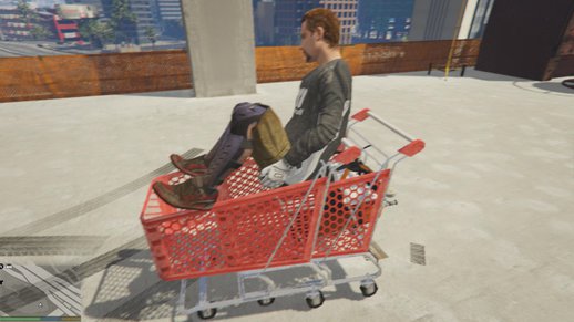 Shopping Cart Jackass Style