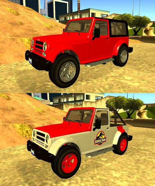 GTA V Canis Mesa SWB & Jurassic Park