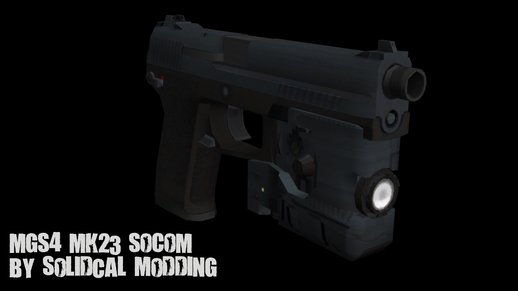 Metal Gear Solid 4's MK 23 Socom