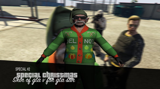 Special Christmas Skin from GTA V