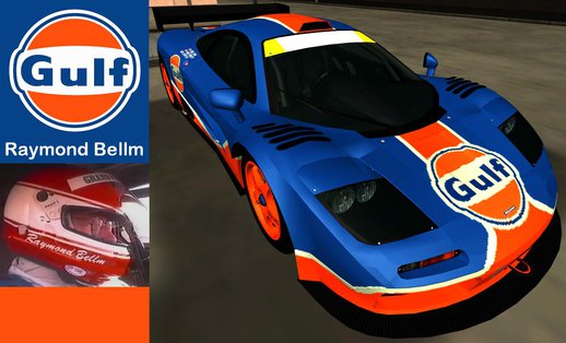 1996 Gulf McLaren F1 GTR Road Legal Car