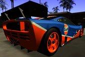 1996 Gulf McLaren F1 GTR Road Legal Car