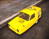 Reliant Robin Supervan III - Spongebob version