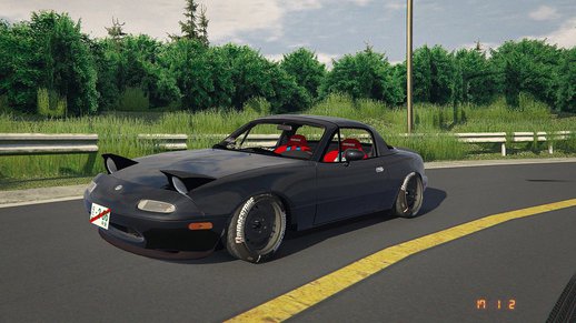 1989 Mazda MX-5 Miata (NA) Stance