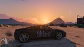 Slipknot livery for Ferrari 458 Italia (GTA V)