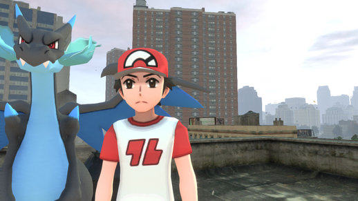 Pokémon Trainer Red (Sun/Moon)