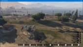 New Army Base At Airfield