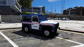 Portuguese Public Security Police - Patrol - LR Defender [ Replace]