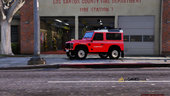 Portuguese Fire Departemant - Command - LR Defender [Add-On] v1.0