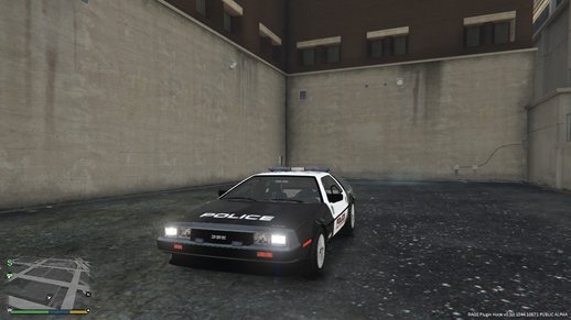 Delorean Dmc12 Police