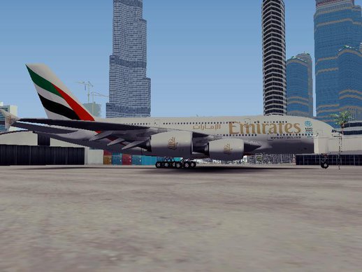 Airbus A380 Emirates Expo 2020 Dubai