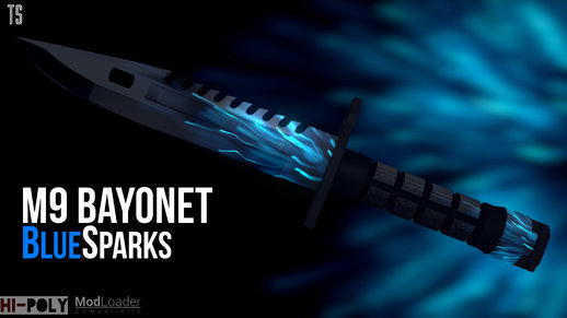 M9 Bayonet BlueSparks