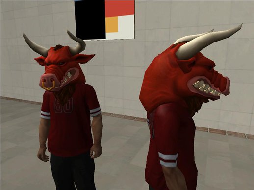 Bullworth Academy Mascot Mask From Bully: Scholarship Edition