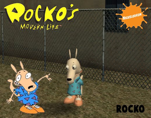 Rocko New Skin