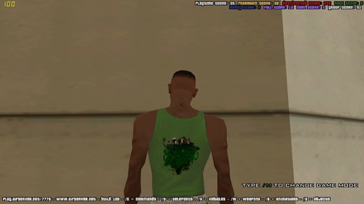 Grove Street Colored Vest With Photo On The Back