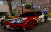 Nissan 180sx Facelift Silvia S15 With Hatsune Miku Senobonzakura Itasha