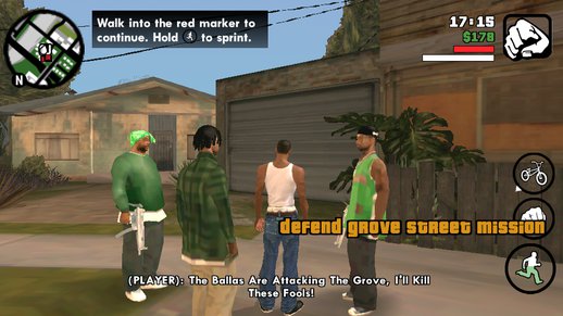 Groove Street Gangs Cleo Mission Pack