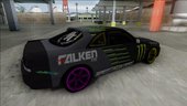 Nissan Skyline R33 Drift Monster Energy Falken