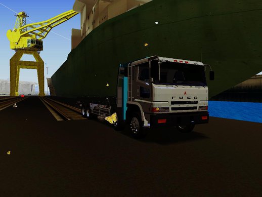 Mitsubishi Fuso 8x4 Crane SuperGreat v1.0 fix