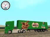 Scania R620 & Nestle Milo Trailer