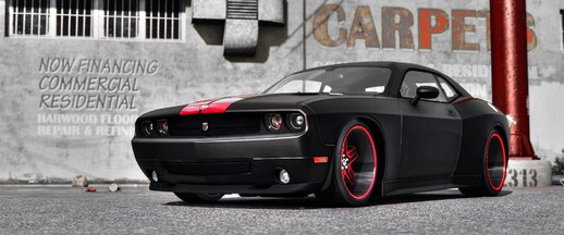 2010 Dodge Challenger SRT8 (Rampage Edition) [Add-On / Replace | Template]