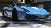 Lamborghini Gallardo Polizia + Template