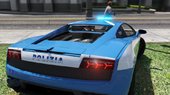 Lamborghini Gallardo Polizia + Template