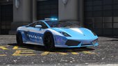 Lamborghini Gallardo Polizia + Template