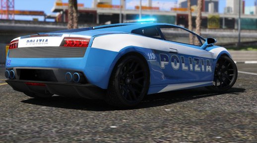 Lamborghini Gallardo Polizia + Template