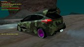 Ford Focus RS 2017 4X4 DRIFT