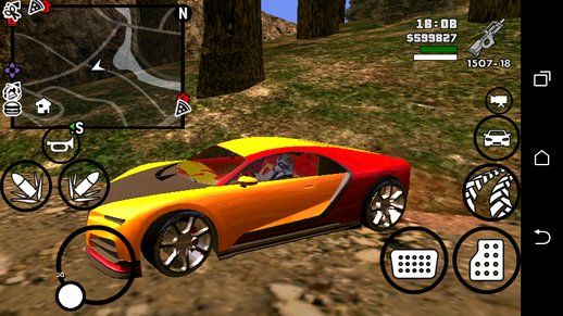 GTA V Truffade Nero NO TXD For Android