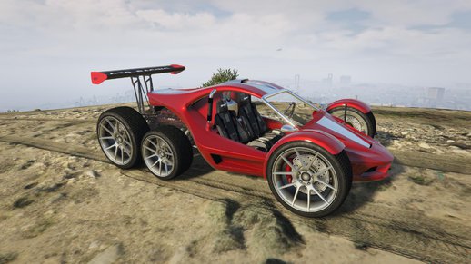 Raptor Car Six Wheels (replace + Add-on)