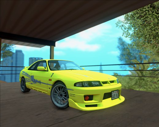 The Fast and The Furious paintjob for Nissan GT-R33