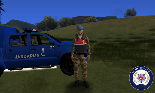 New Turkish Gendarmerie Skin-Camouflage Uniform