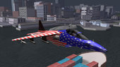 USA Flag paintjob skin for Hydra Hunter and Rustler