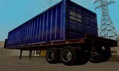 Blue Trailer Container HD